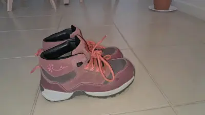 Botines de seguridad rosados - miniatura 3