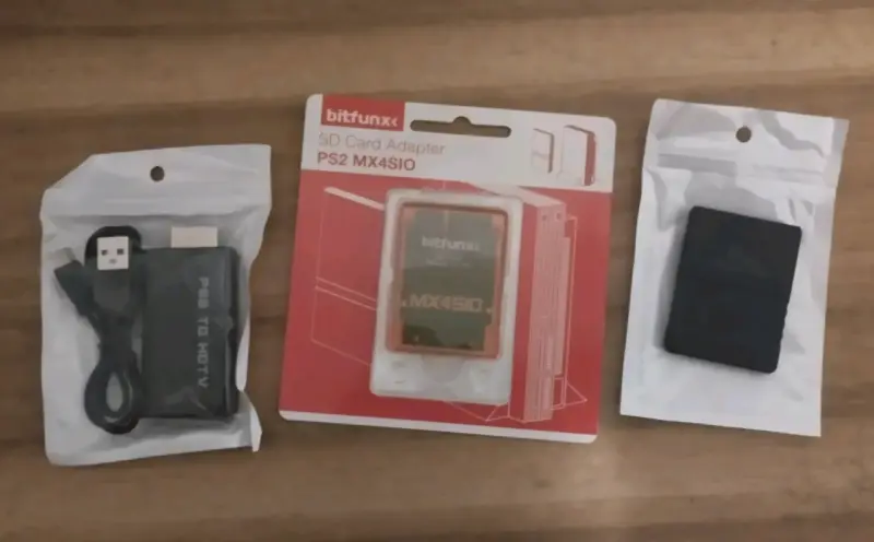 Accesorios PS2: HDMI, Adaptadores,Memory Card