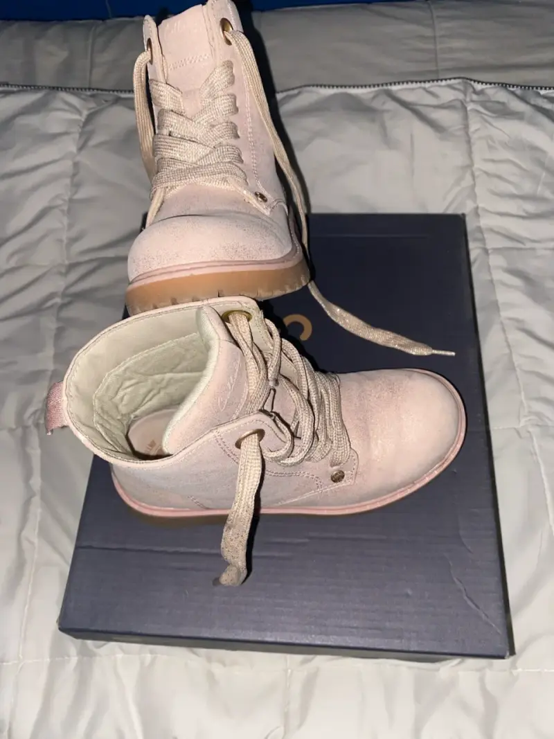 Botas rosadas para niña - 3