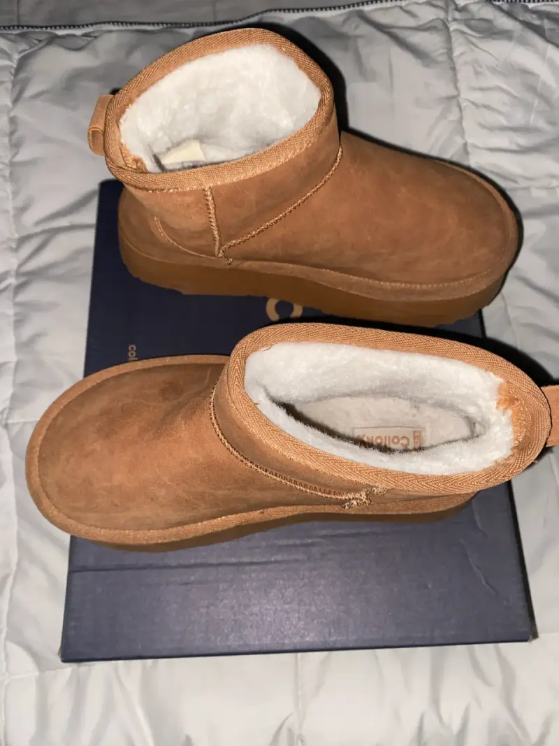 Botas de gamuza color camel - 6