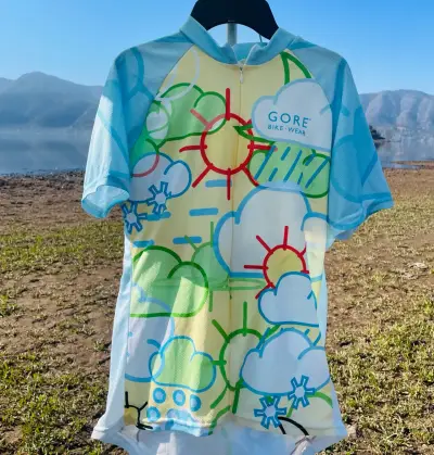 Polera ciclismo Gore colorida - miniatura 1