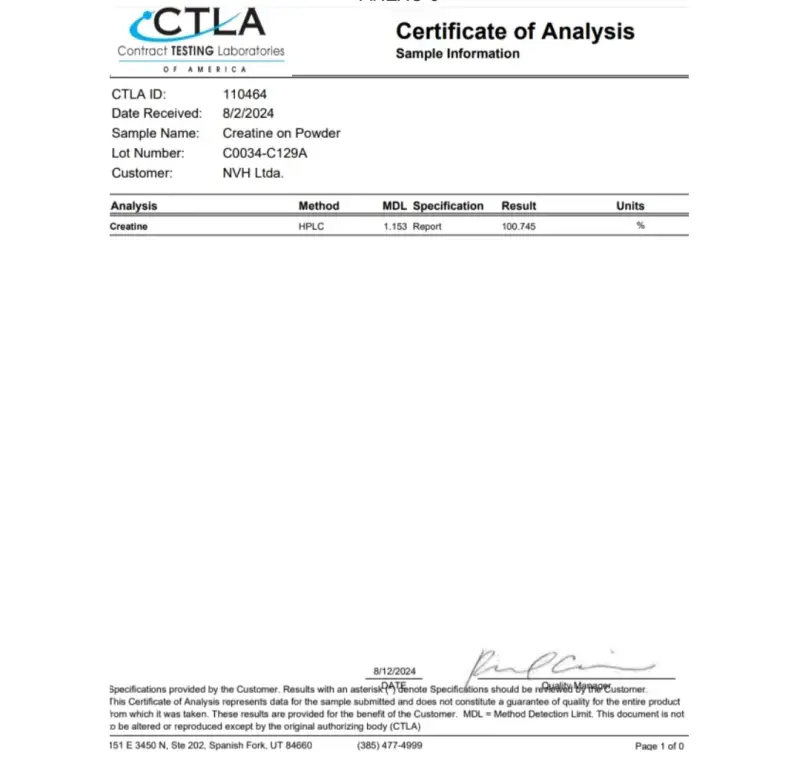 Creatina monohidrato 100% Foodtech - 3