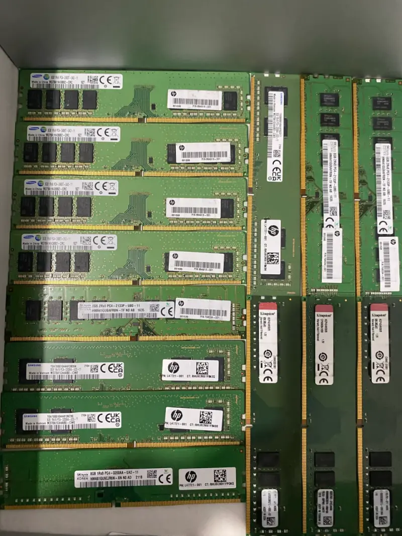 Memorias RAM varias 8GB DDR4 - 1