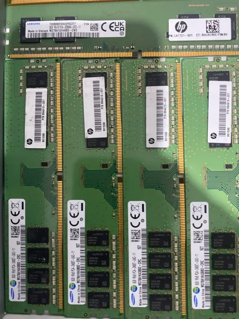 Memorias RAM varias 8GB DDR4 - 2