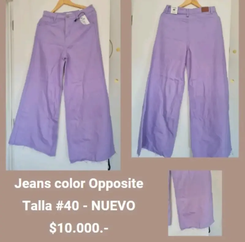 Vestido morado algodón desgastado - 5