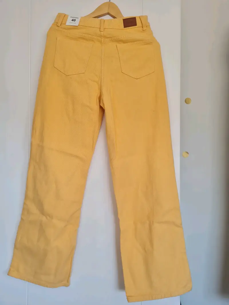 Jeans amarillo Opposite nuevo - 4