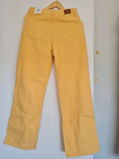 Jeans amarillo Opposite nuevo - miniatura 4