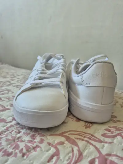 Zapatillas blancas Adidas mujer - miniatura 1
