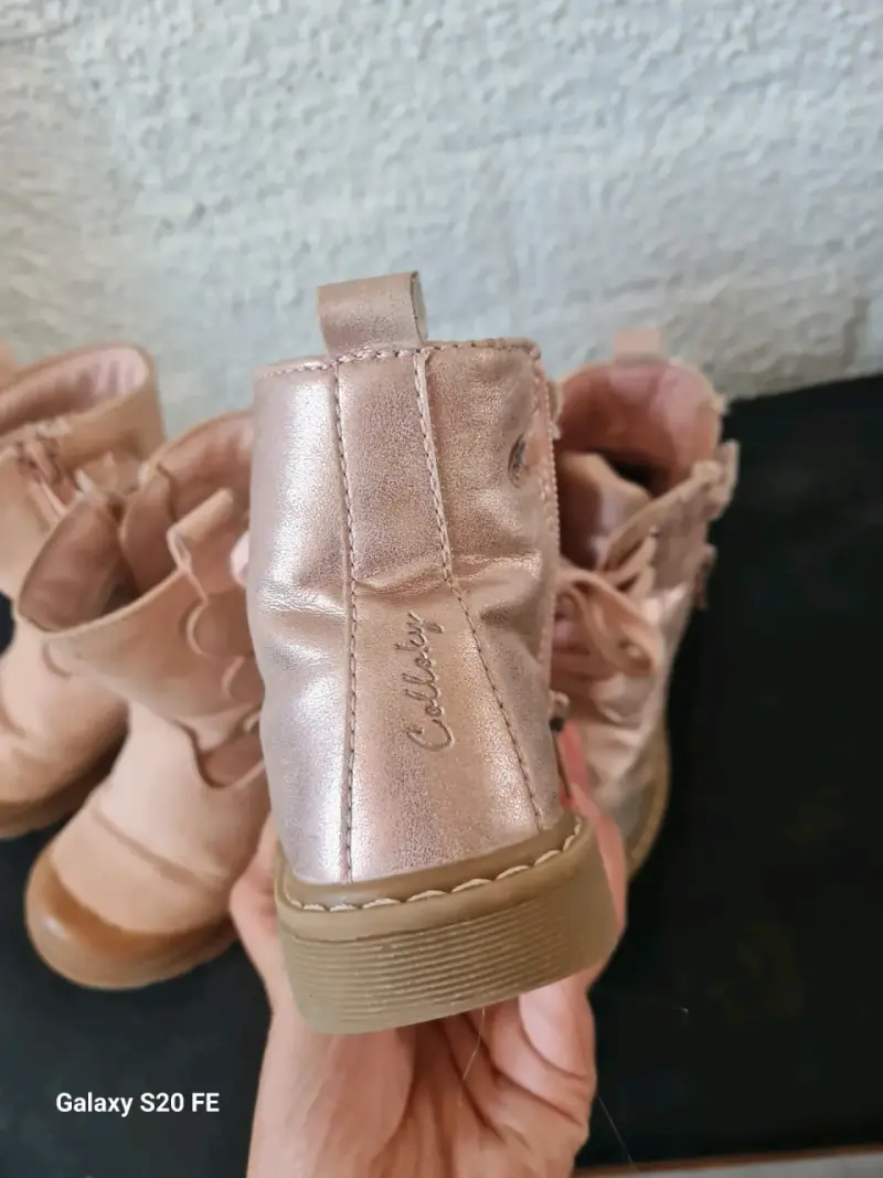 Botas rosas para niña - 5