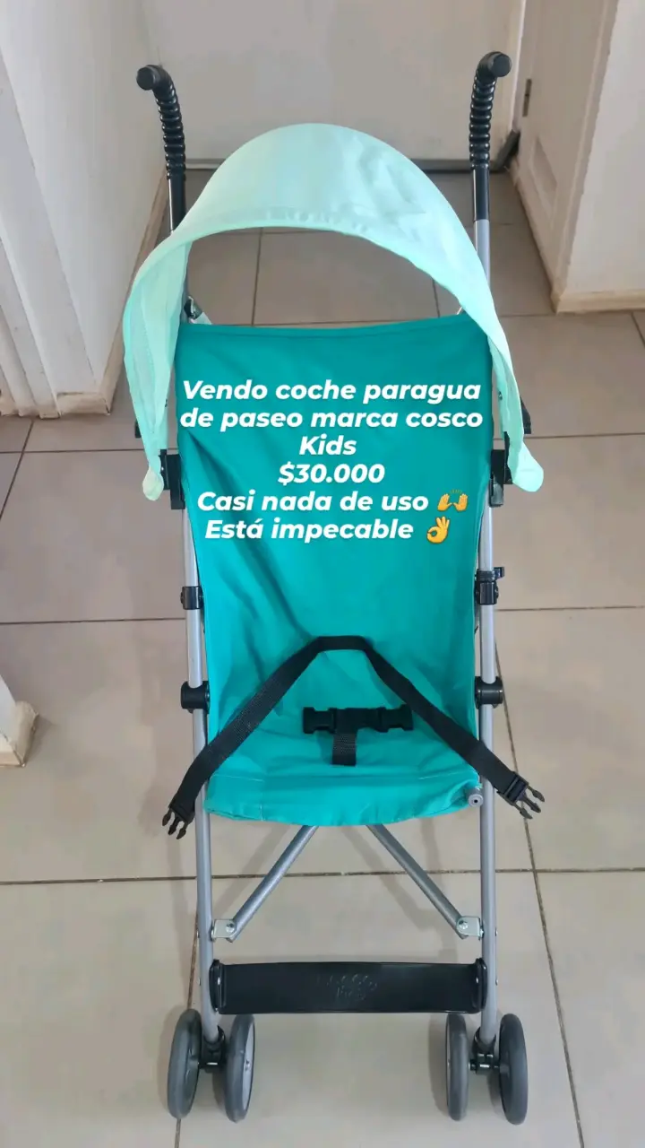 Coche paraguas Cosco verde - 1