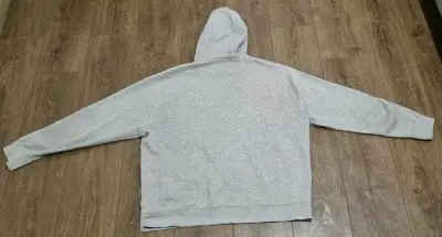 Polerón gris con capucha Nike - miniatura 2