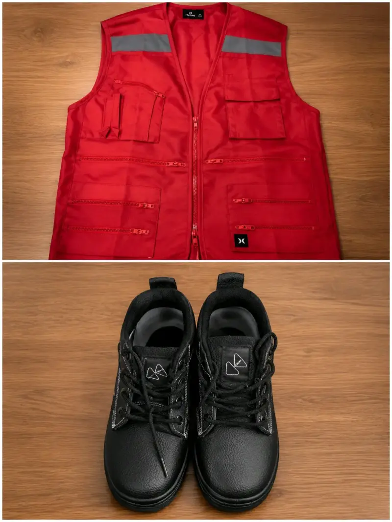 Zapatos de seguridad negros - 1