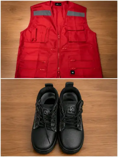 Zapatos de seguridad negros - miniatura 1
