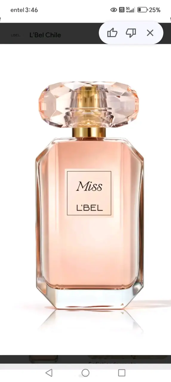 Perfume Miss L'Bel 50 ml