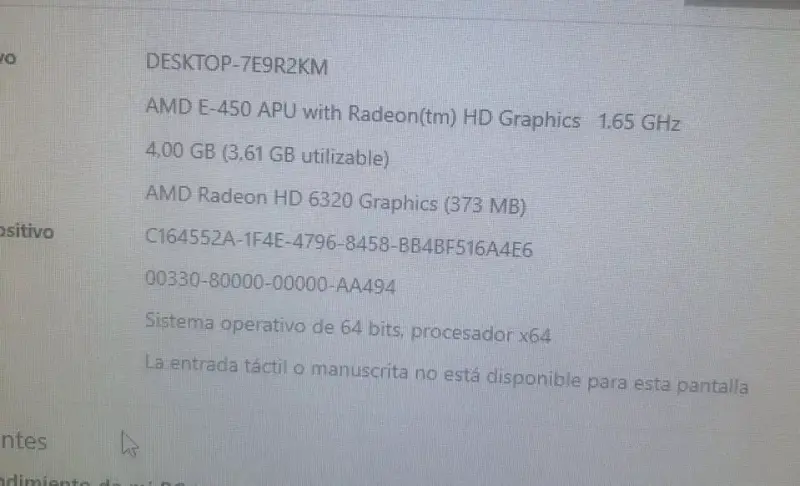 Computador de escritorio AMD - 1
