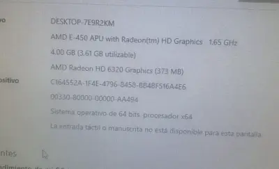 Computador de escritorio AMD - miniatura 1