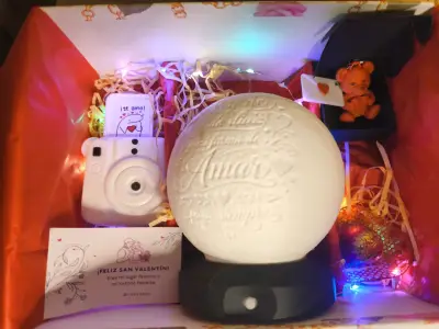 Lámpara lunar USB LED personalizado - miniatura 2