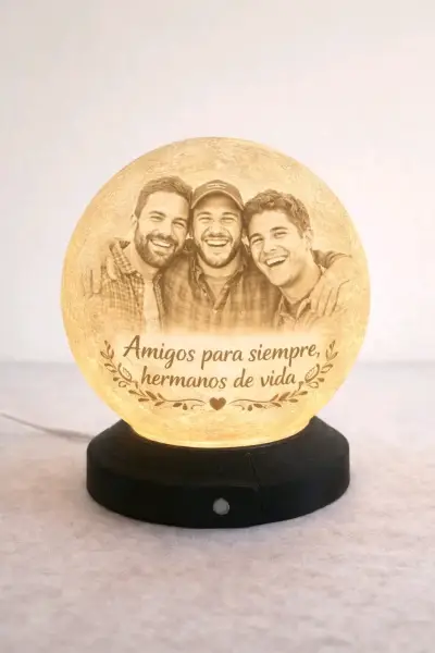 Lámpara lunar USB LED personalizado - miniatura 3