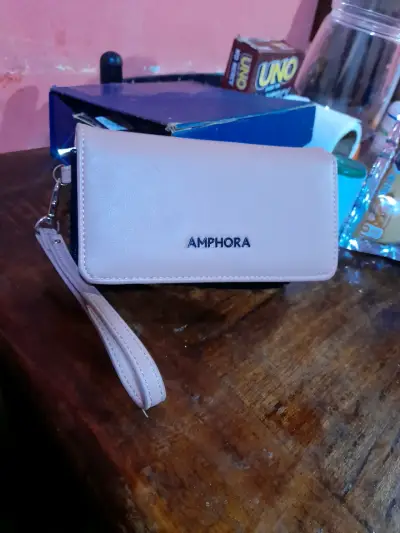 Cartera beige Amphora - miniatura 1