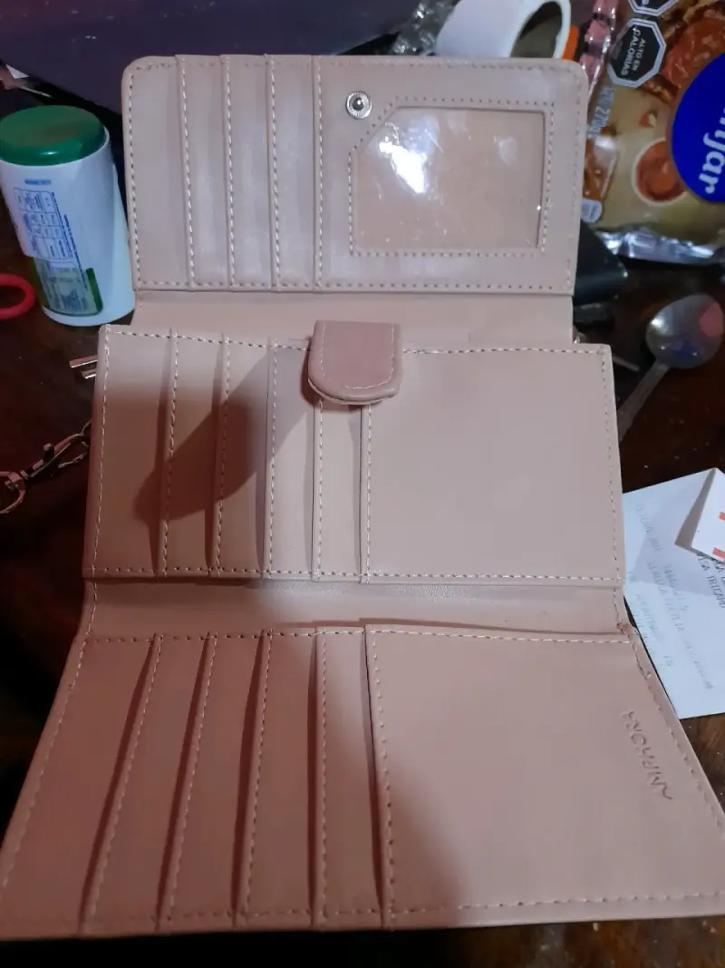 Cartera beige Amphora - 2