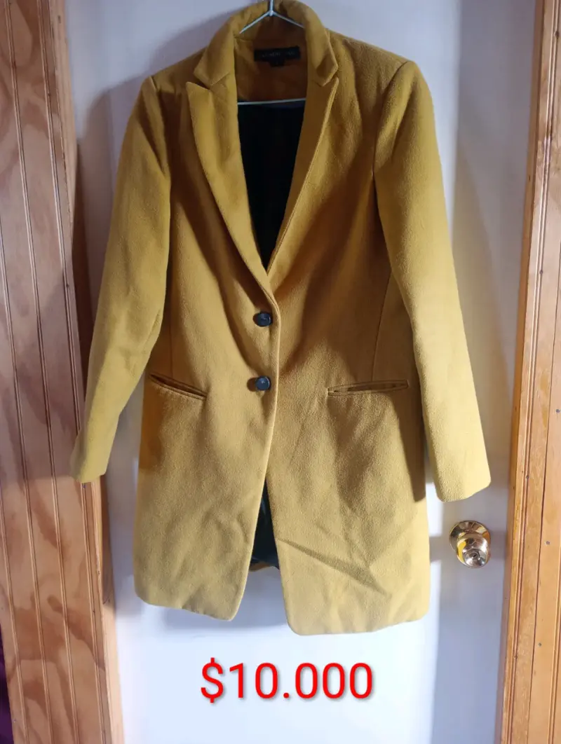 Parka azul mujer talla M - 3