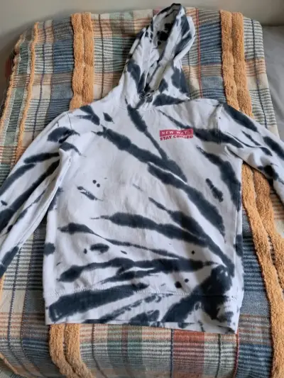 Polerón con capucha tie-dye - miniatura 1