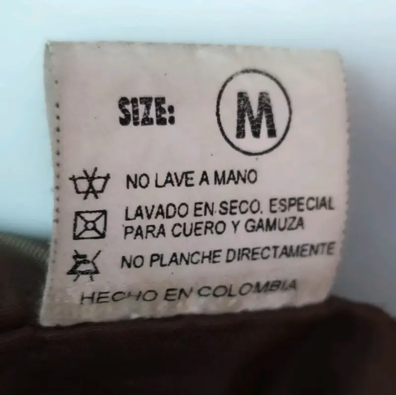 Chaqueta de cuero marrón Usada - 5