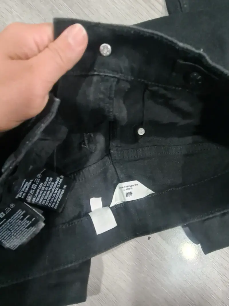 Pantalones negros slim fit - 3