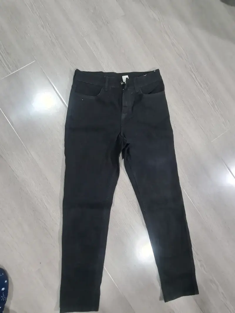 Pantalones negros slim fit - 4