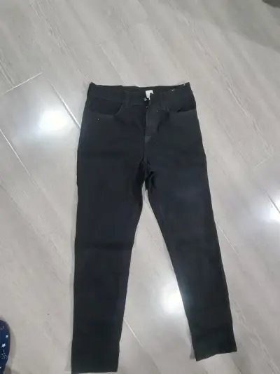 Pantalones negros slim fit - miniatura 4