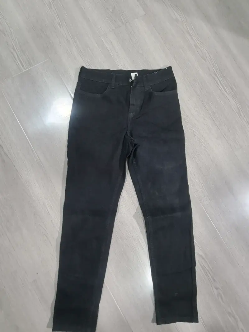 Pantalones negros slim fit - 5