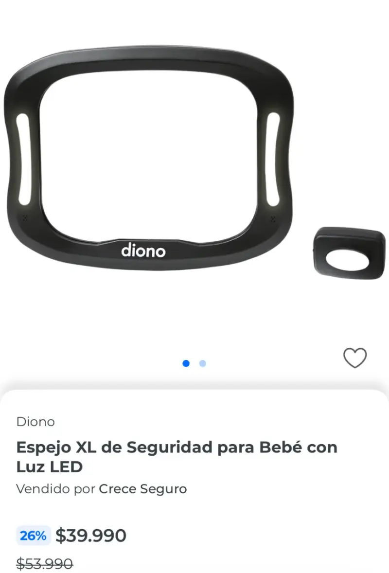 Espejo retrovisor Diono Easy View XXL - 2