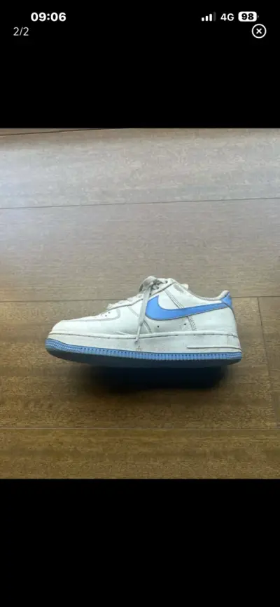 Zapatillas Nike azul con blanco - miniatura 2