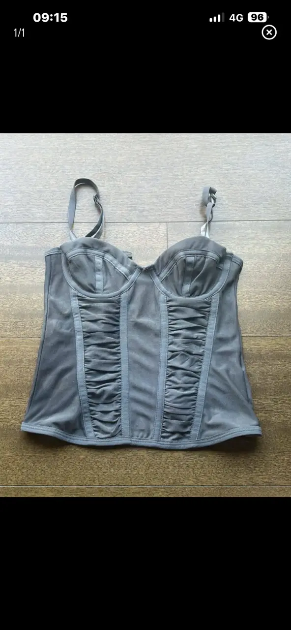 Corset top H&M grid