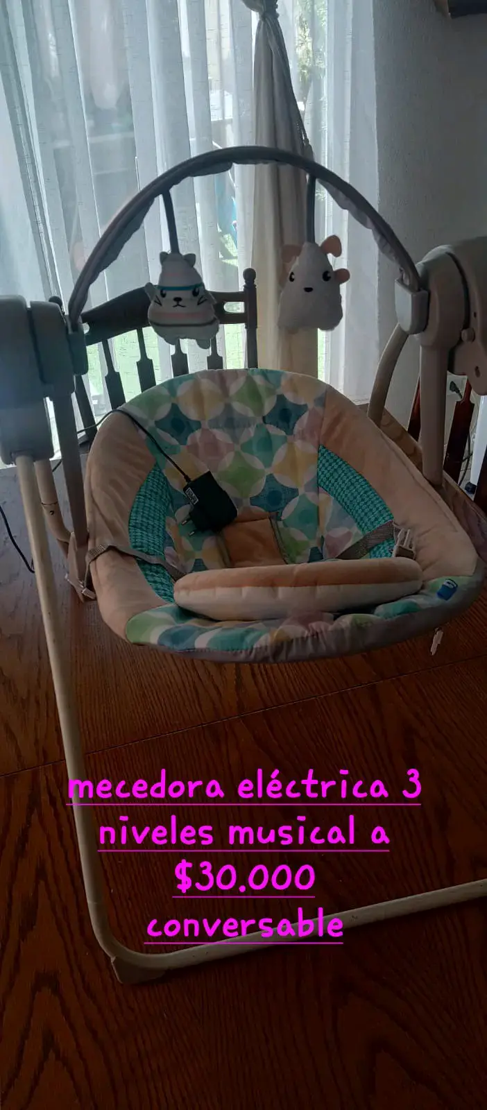 Mecedora eléctrica para bebé - 1