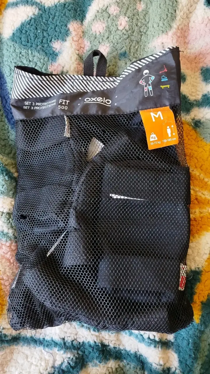 Set de 3 protectores negro Oxelo