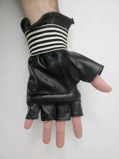Guantes mma L Antra negros - miniatura 3