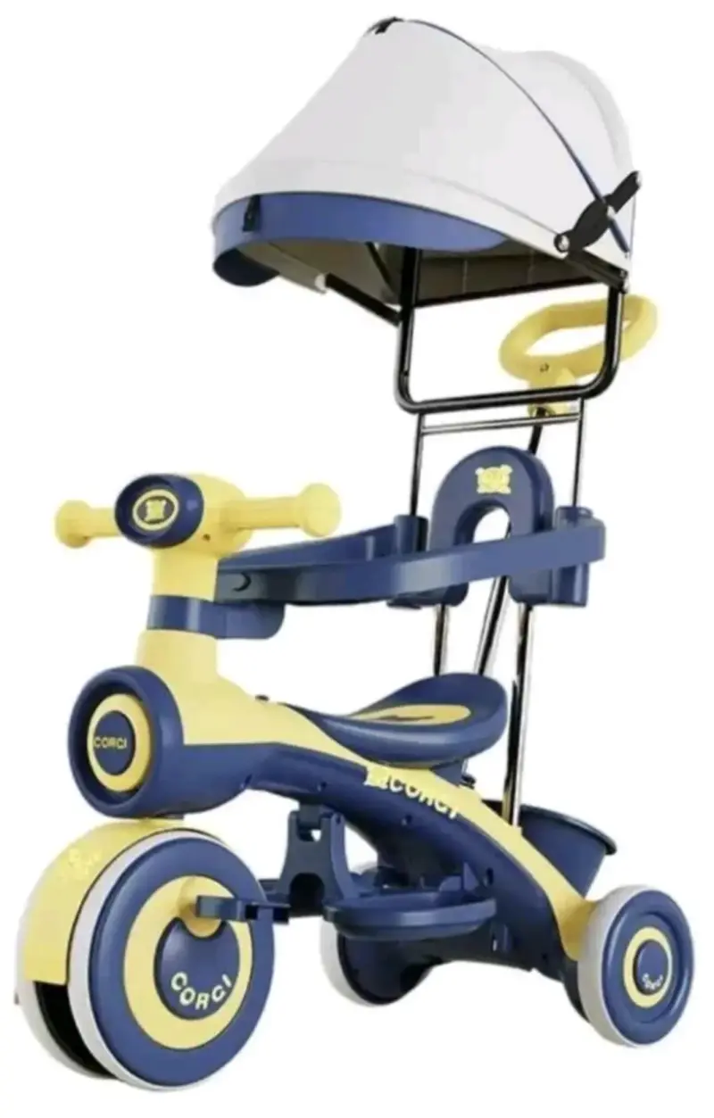 Triciclo infantil con capota - 1
