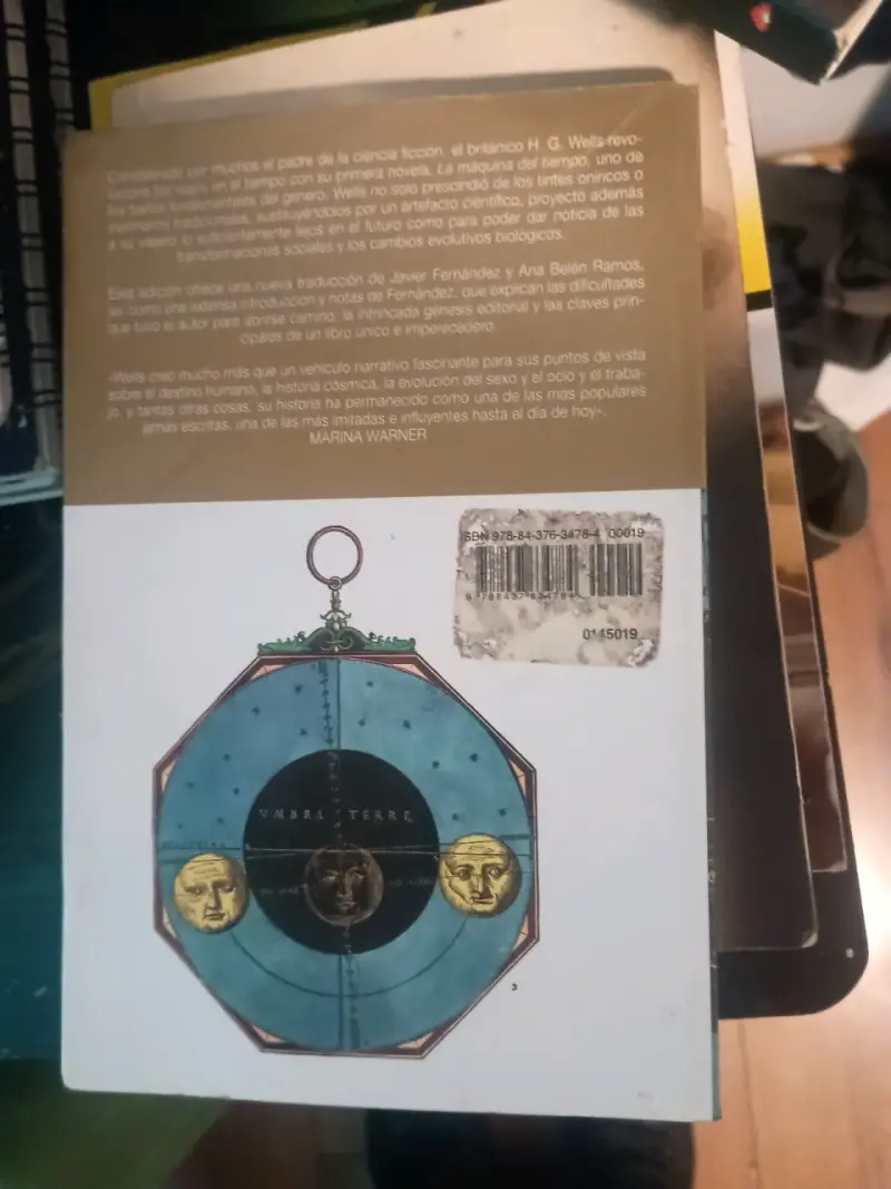 Libro 'La Máquina del Tiempo' H.G. Wells - 2