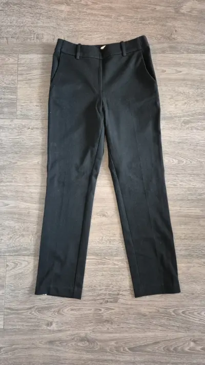 Pantalón negro con rayas - miniatura 3
