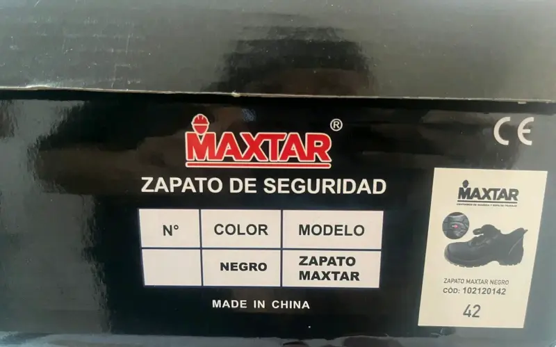 Zapatos de seguridad Maxtar negros - 2