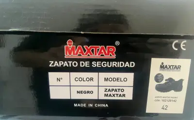 Zapatos de seguridad Maxtar negros - miniatura 2