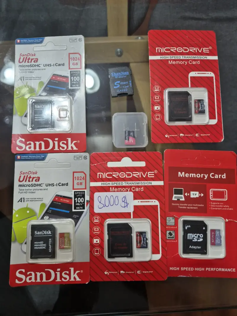 Lote Tarjetas de memoria microSD SanDisk