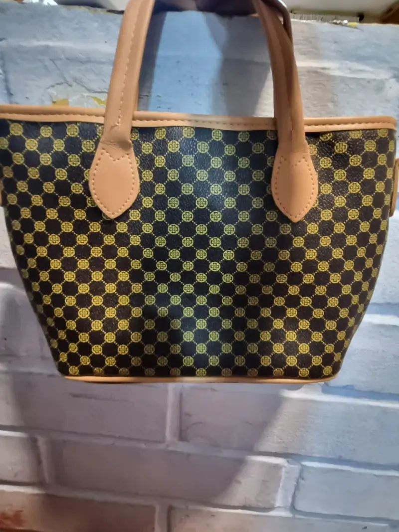 Bolso tote estampado clásico