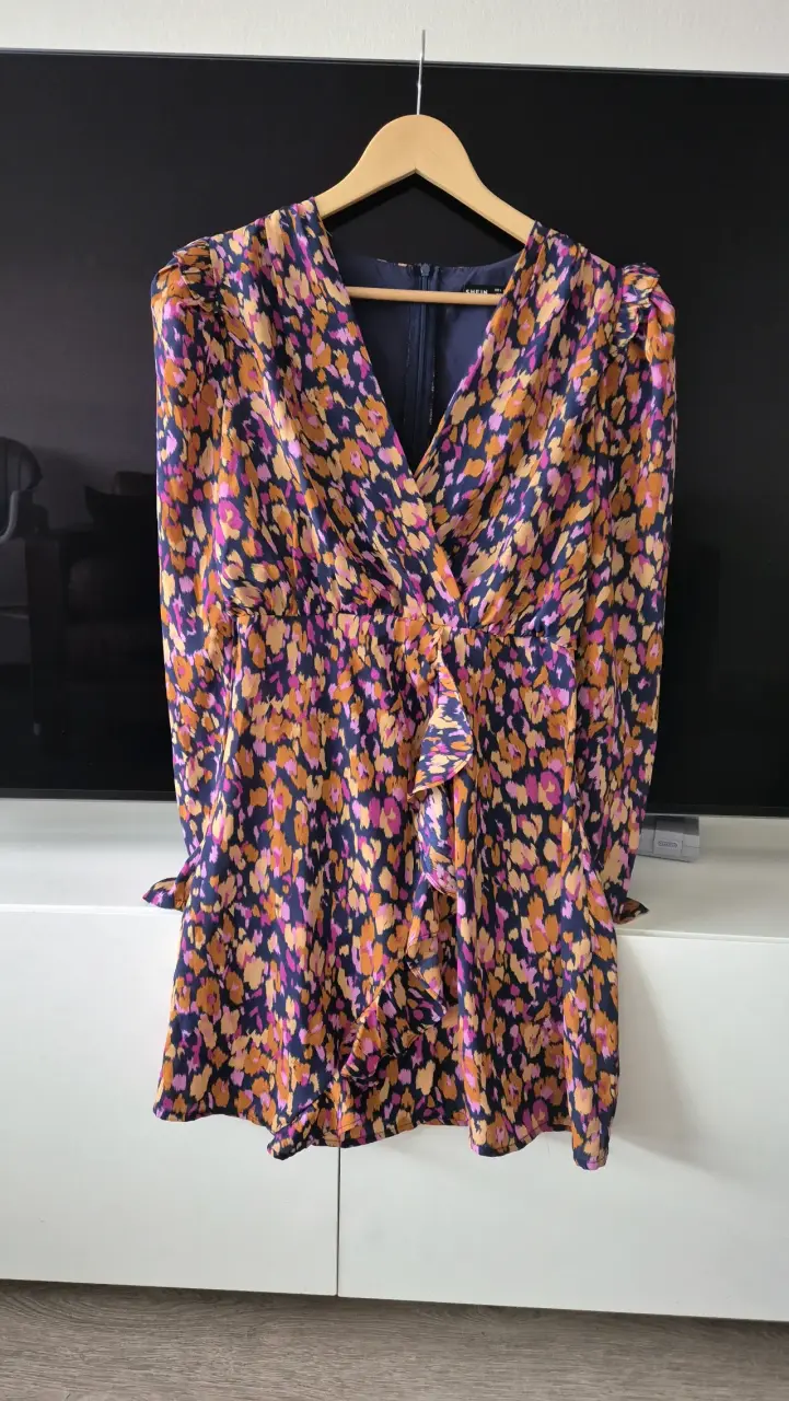 Vestido corto estampado floral - 2