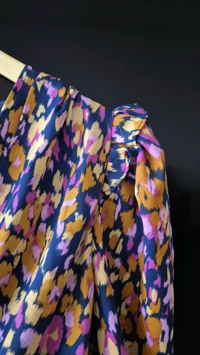 Vestido corto estampado floral - miniatura 4