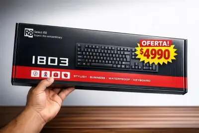 Teclado mecánico negro - miniatura 2