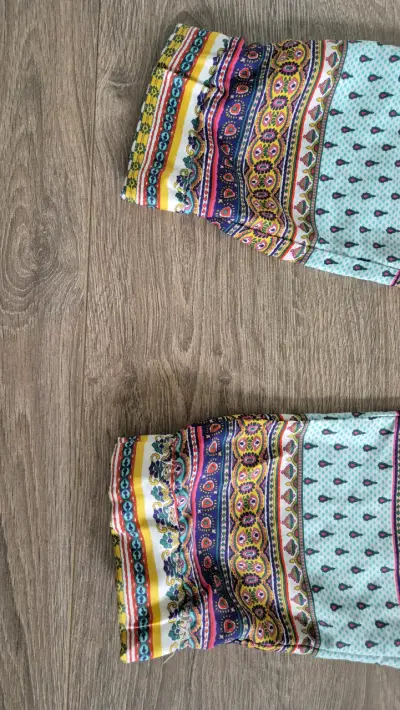 Pantalón bohemio estampado colorido - miniatura 4