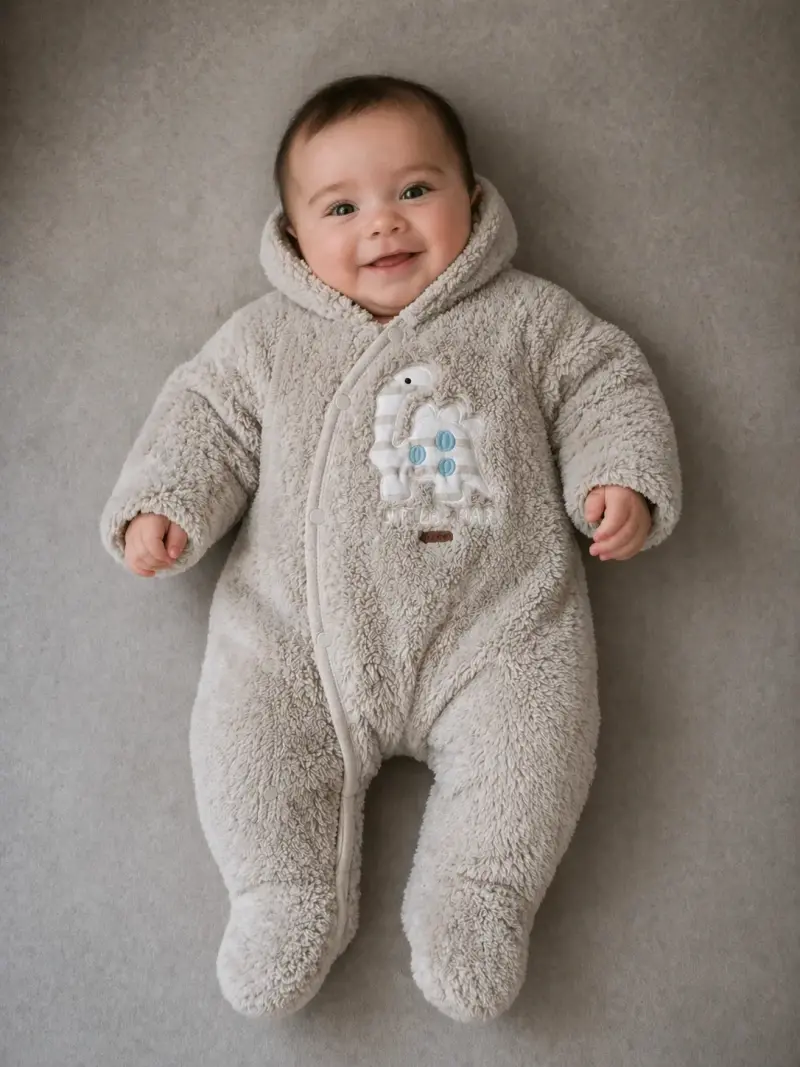 Pijama entero bebé polar 6 Meses - 2
