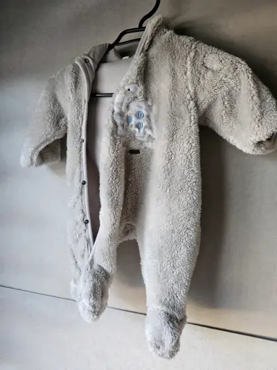 Pijama entero bebé polar 6 Meses - miniatura 6